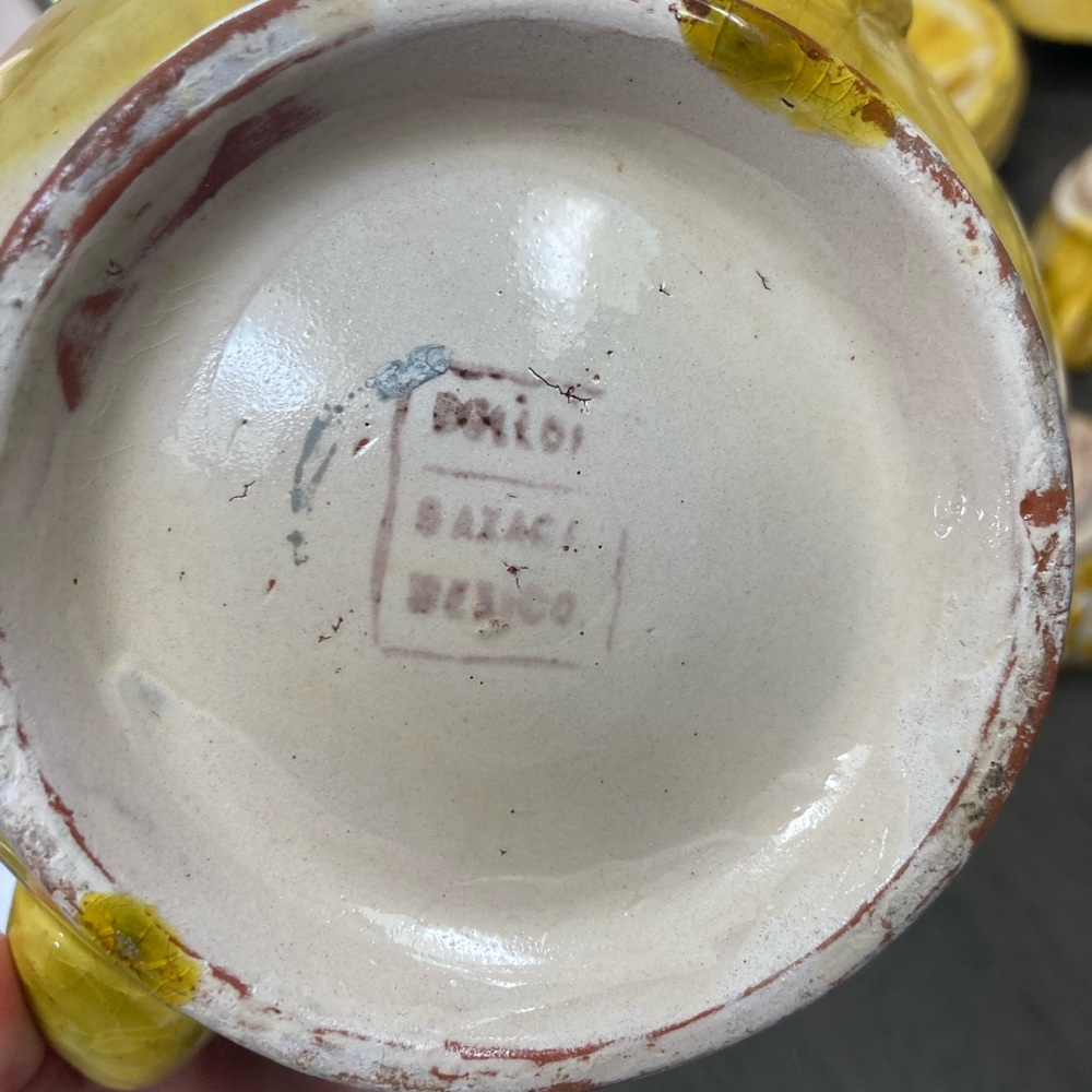 Yellow Ceramic Tea Set - Picture 6 of 6